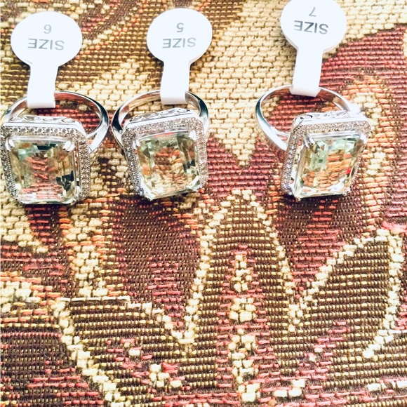 Natural Gems 925 Sterling Silver - Picture 7 of 10